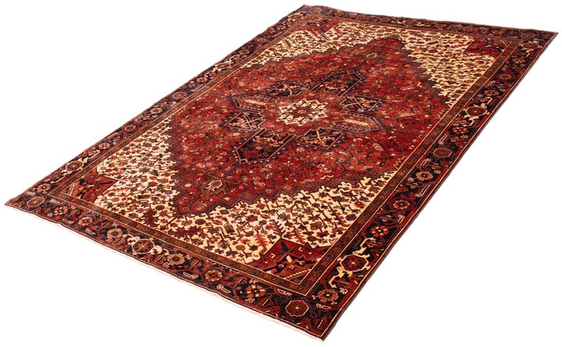 Vintage Hand-Knotted Area Rug 7'8" x 10'10" Traditional Wool Carpet gallery