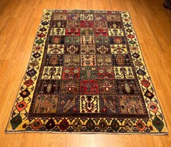5 x 7 Handmade One Of A Kind Village Made Colorful Rug _ Natural Dye Fine Wool
