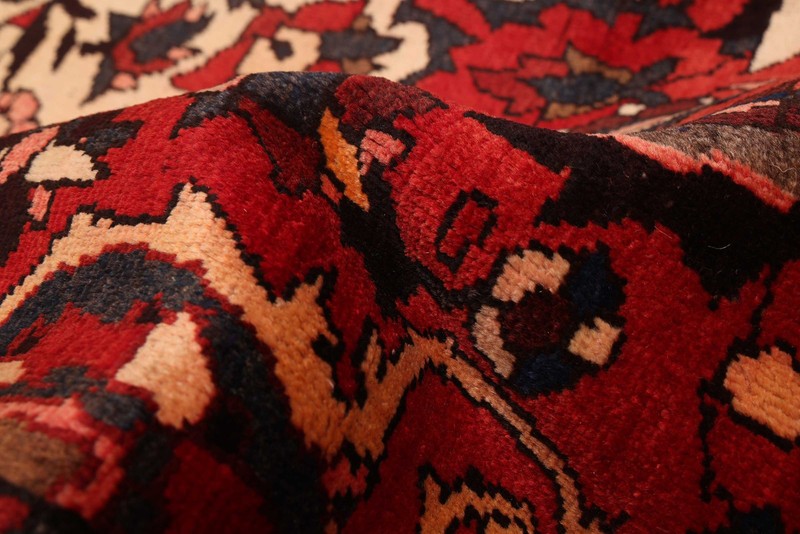 Vintage Hand-Knotted Area Rug 7'0" x 9'11" Traditional Oriental Wool Carpet gallery
