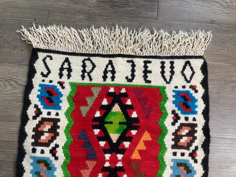 Sarajuevo Hand Loomed Prayer Rug gallery
