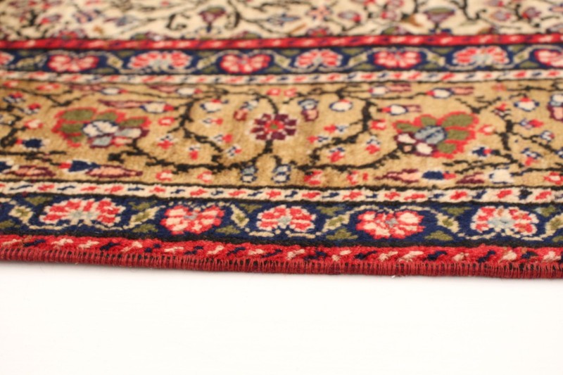 Vintage Hand-Knotted Area Rug 6'6" x 9'4" Traditional Oriental Wool Carpet gallery