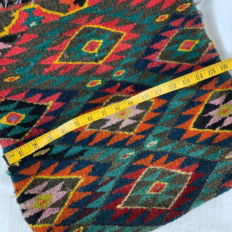 Antique Middle East Camel Saddle L Bag Hand Woven Rug 2 Hooks Tribal Ethnic gallery
