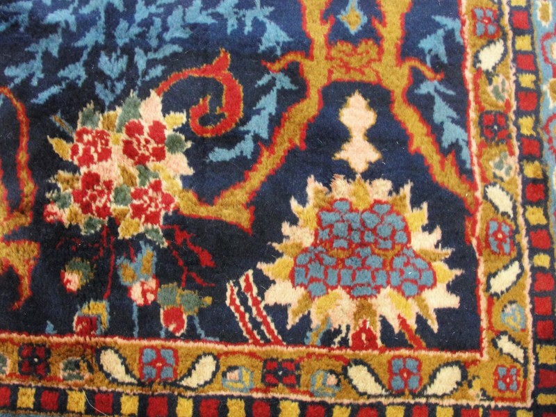 Agra Gallery Size Carpet, Birds of Love, 6'11" x 17'3" #10504, AS IS gallery