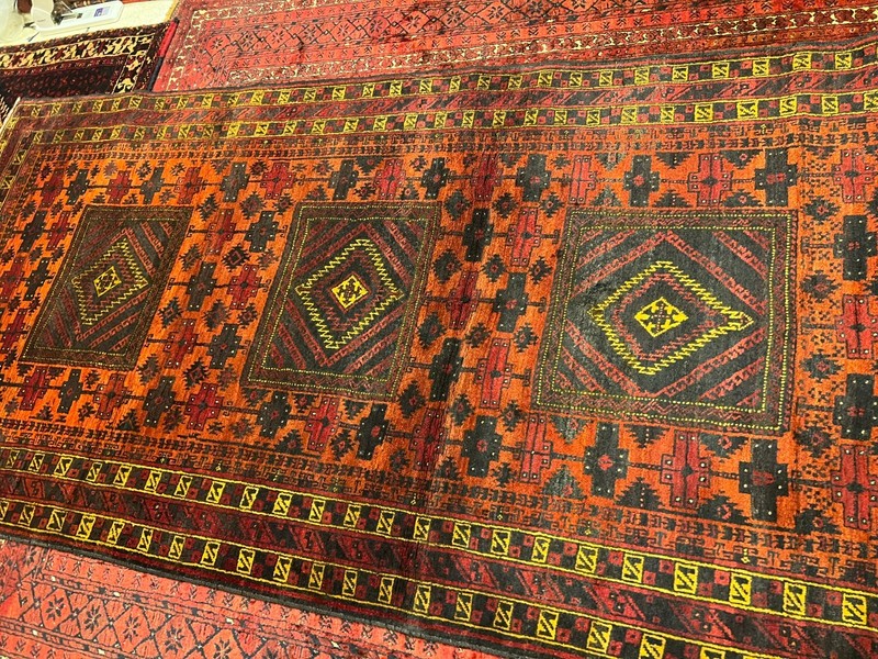 125 X 285 CM Stunning Natural Vegetable Dye Tribal Latif Khani Hallway Runner gallery