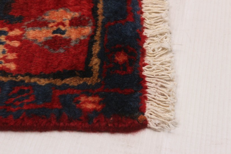 Vintage Hand-Knotted Area Rug 3'5" x 5'9" Traditional Oriental Wool Carpet gallery
