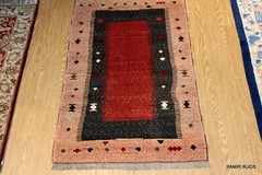 3X5 FT. Handmade Hand Knotted Gabbeh Design 3’X5′ DECORATIVE RUG