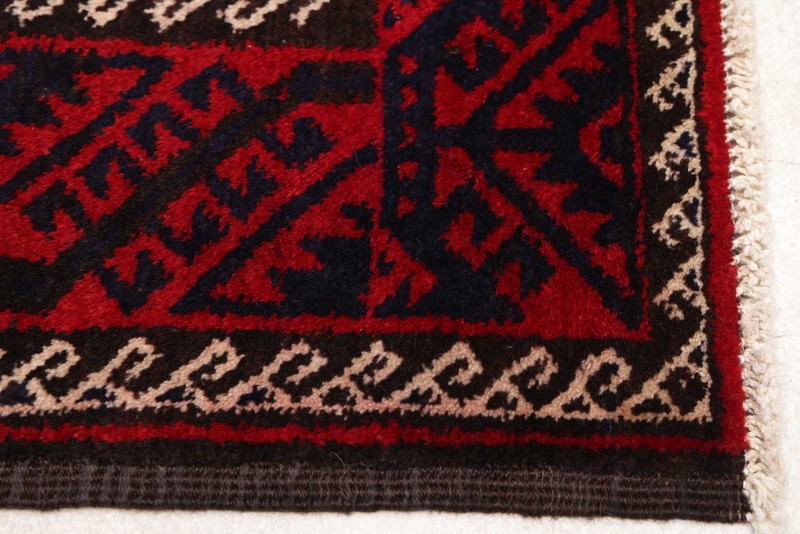 Vintage 4'2" x 7'8" Traditional Hand Knotted Vegetable Dye Wool Area Rug gallery