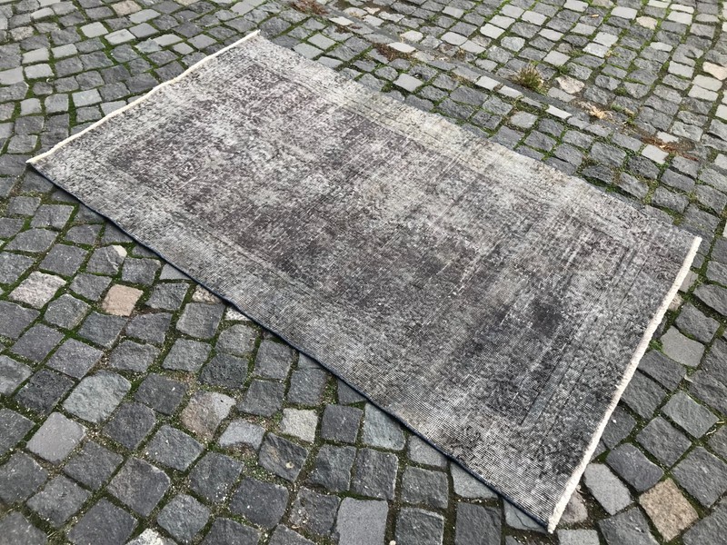 Home Decor Rug, Turkish Vintage Rug, Boho Decor Rug, Oushak 3,6 x 6,1 ft gallery