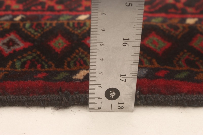 Vintage Traditional Hand-Knotted Area Rug 3'9" x 6'9" Oriental Wool Carpet gallery