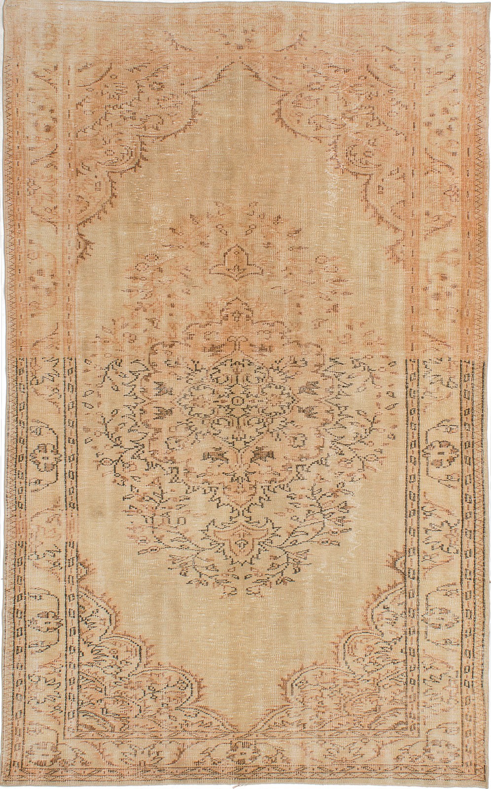 Vintage Traditional Hand-Knotted Area Rug 5'8" x 9'2" Oriental Wool Carpet gallery