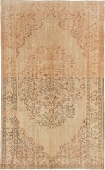 Vintage Traditional Hand-Knotted Area Rug 5’8″ x 9’2″ Oriental Wool Carpet