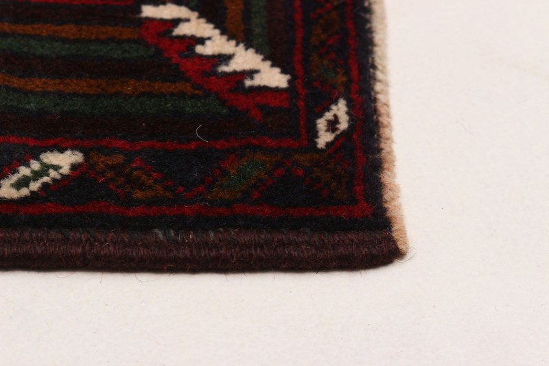 Vintage 3'11" x 6'4" Traditional Hand Knotted Vegetable Dye Wool Area Rug gallery