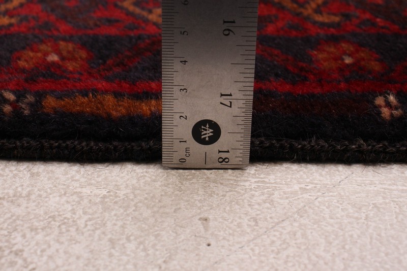 Vintage Hand-Knotted Area Rug 4'4" x 12'10" Traditional Wool Carpet gallery