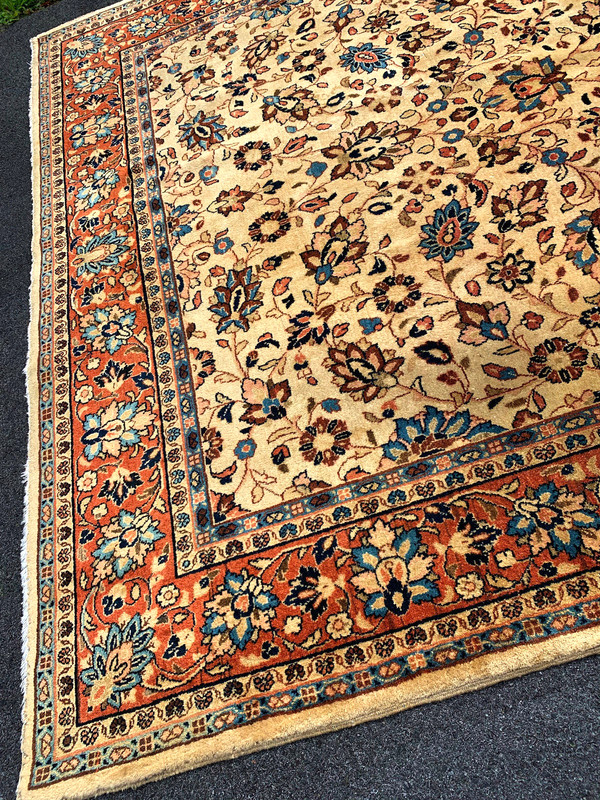 ANTIQUE AMERICAN P....N SAROUK RUG 7X10FT CIRCA 1920 gallery