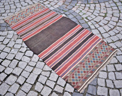 Antique Caucasian Rug 35” x 72” Collector’s item With Great Colors Verneh Rug