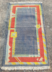 Vintage Traditional Handmade Beautiful Scandinavian Floor Rug Carpet 166×95 cm