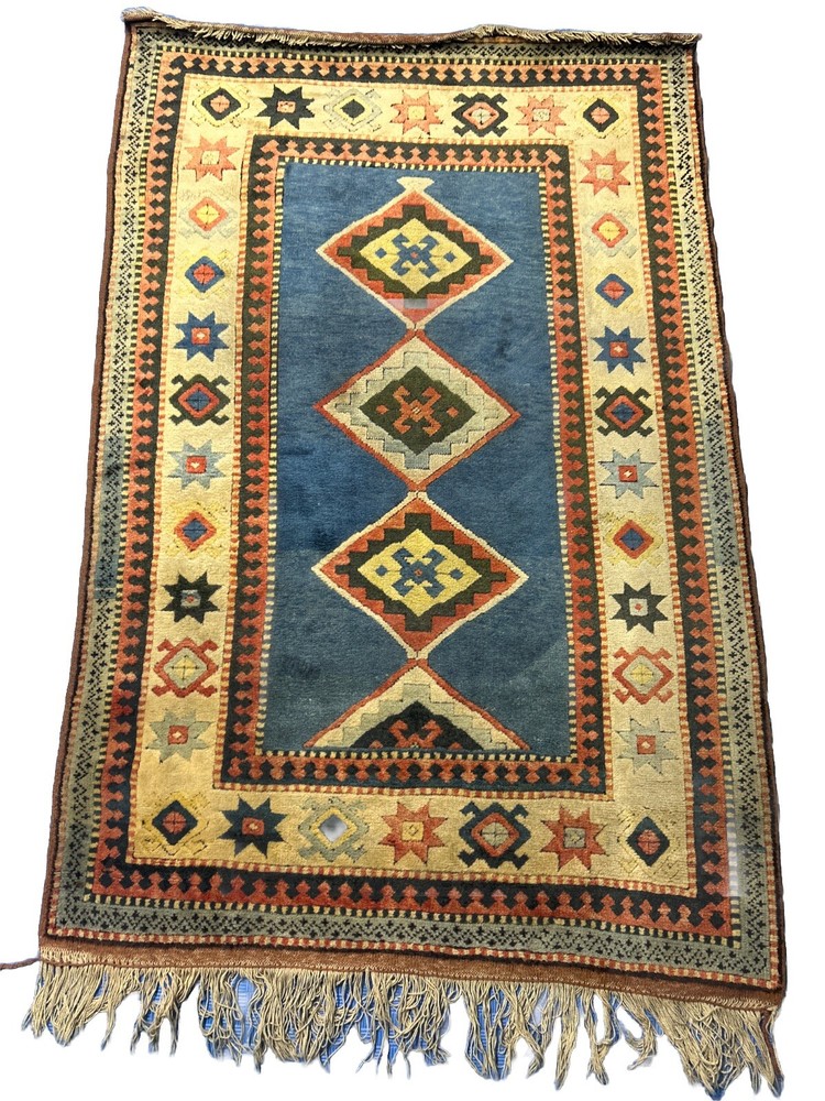 Authentic Chinese Hand Knotted Traditional Tribal Area Rug 6 x 4 Ft