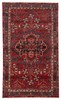 Vintage Hand-Knotted Area Rug 3'10" x 6'9" Traditional Oriental Wool Carpet gallery