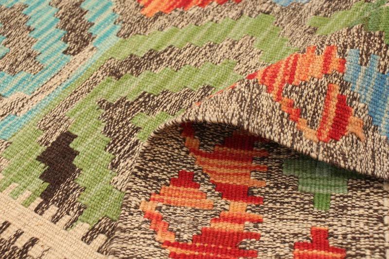Vintage Hand Woven Area Rug 7'0" x 10'6" Traditional Wool Oriental Carpet gallery