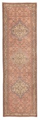 Vintage Hand-knotted Runner Rug 2’8″ x 9’4″ Traditional Oriental Wool Carpet