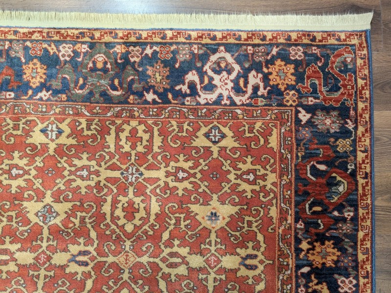 Karastan Williamsburg Ushak Rug 8x12, Wool, Pattern #552, Rare gallery