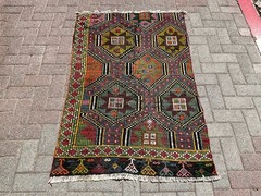 3×5 ft Small Turkish Oushak Kilim Rug Area – Rugs for Living Room