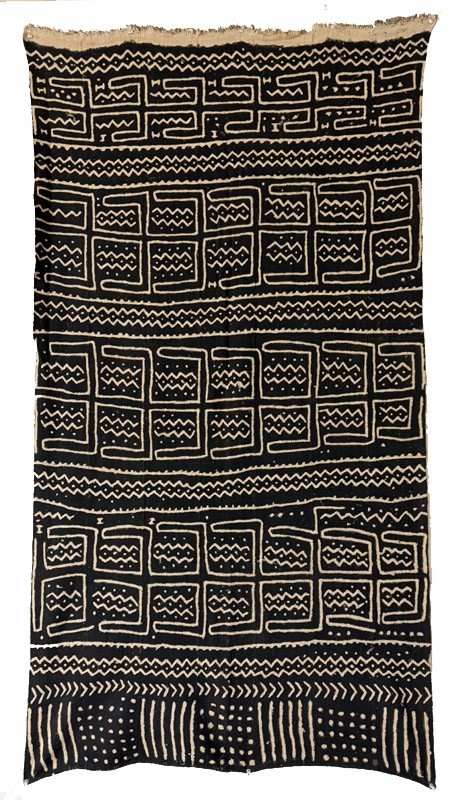 VINTAGE AFRICAN KUBA CLOTH PANEL gallery