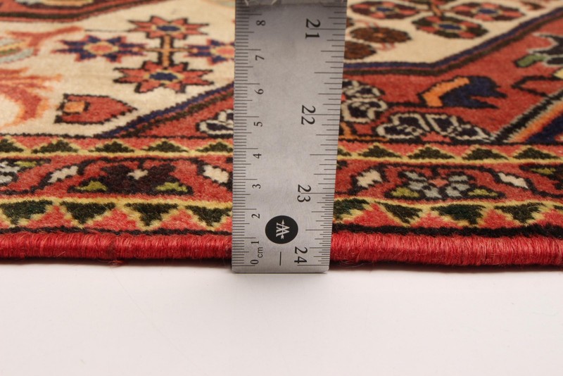 Vintage 3'6" x 4'10" Traditional Hand Knotted Vegetable Dye Wool Area Rug gallery