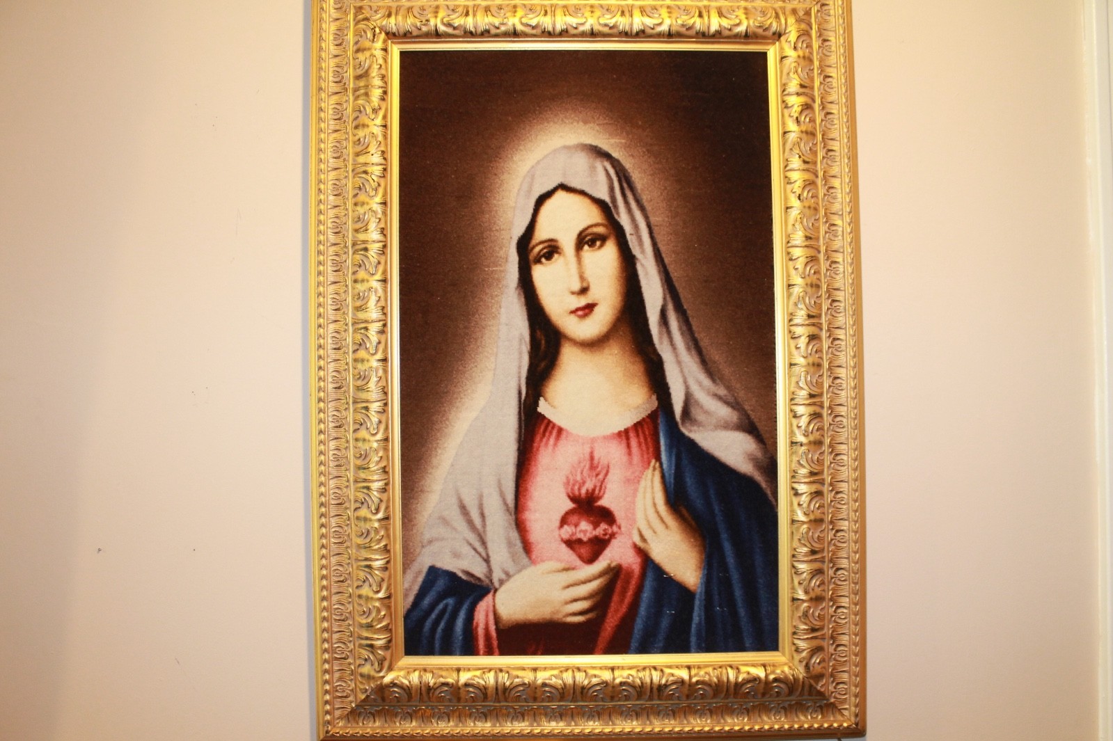 Persian Tabriez Mary Picture Rug gallery