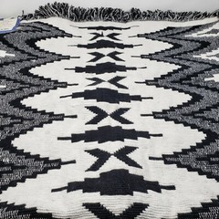 Vintage Hayim Company Cotton Jacquard Rug Mat India Bathmat Door Entry 30×48 NOS