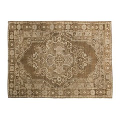 Vintage Rug, 7’9 x 10’6 feet,237 x 320 cm Oushak Rug, Antique Rug, Oriental Rug