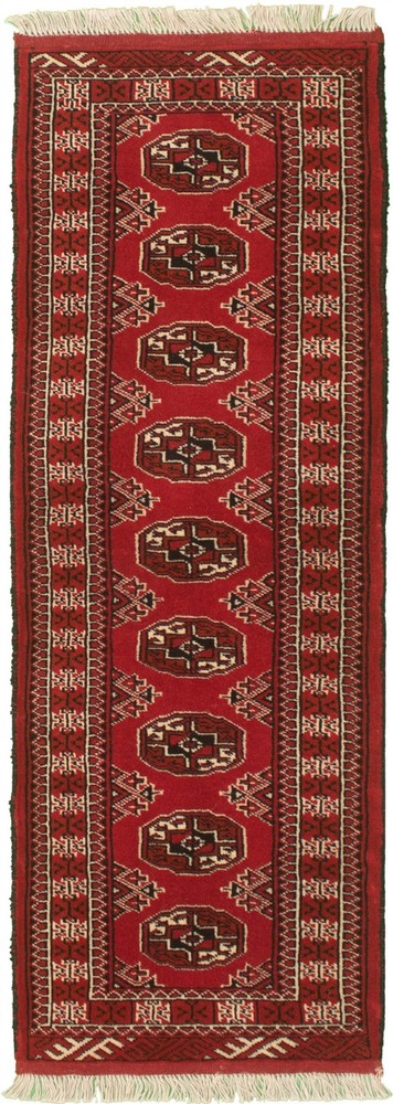 2'0" x 6'5" Vintage Hand-knotted Runner Rug Traditional Oriental Wool Carpet
