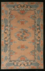 5X7 Antique Chinese Art Deco Wool Area Rug 1925