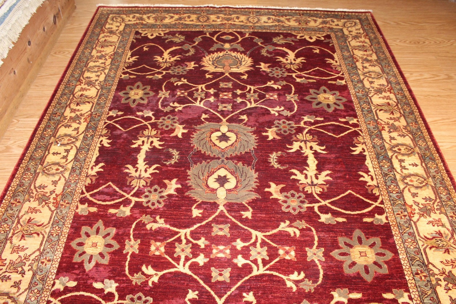 Fine Quality Genuine Handmade Hand Knotted Oriental Rug 6' x 9' Vegetable Dyed gallery