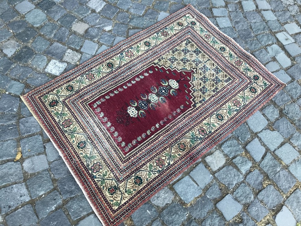 Home Decor Rug, Turkish Vintage Rug, Boho Decor Rug, Oushak Kilim Rug,2,8x4,2ft