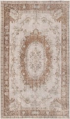 Vintage 5’4″ x 9’3″ Traditional Hand Knotted Vegetable Dye Wool Area Rug