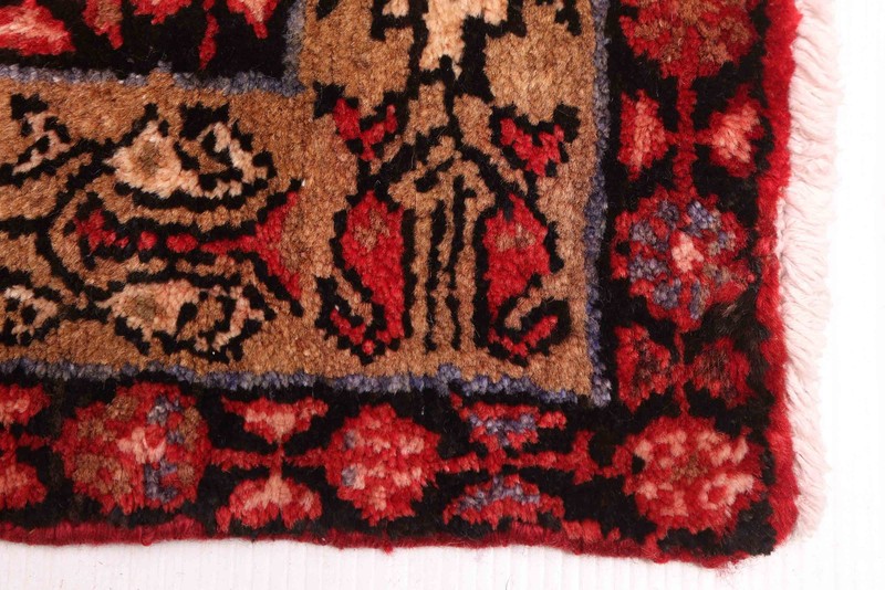 Vintage Hand-knotted Runner Rug 4'1" x 14'9" Traditional Oriental Wool Carpet gallery