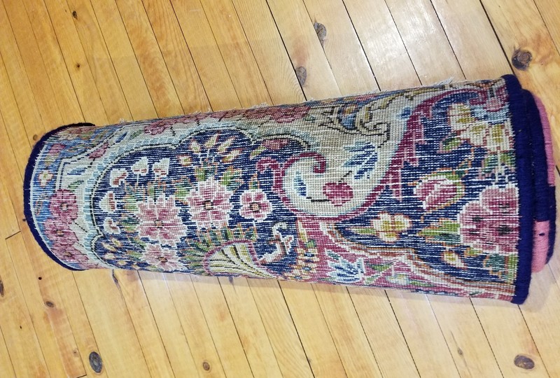Vintage 1950-1960's Floral Turkish Runner 2' × 11'6" gallery