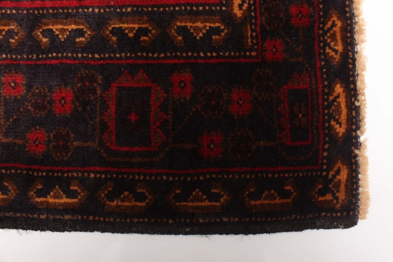 Traditional Vintage Hand-Knotted Area Rug 3'9" x 6'10" Oriental Wool Carpet gallery