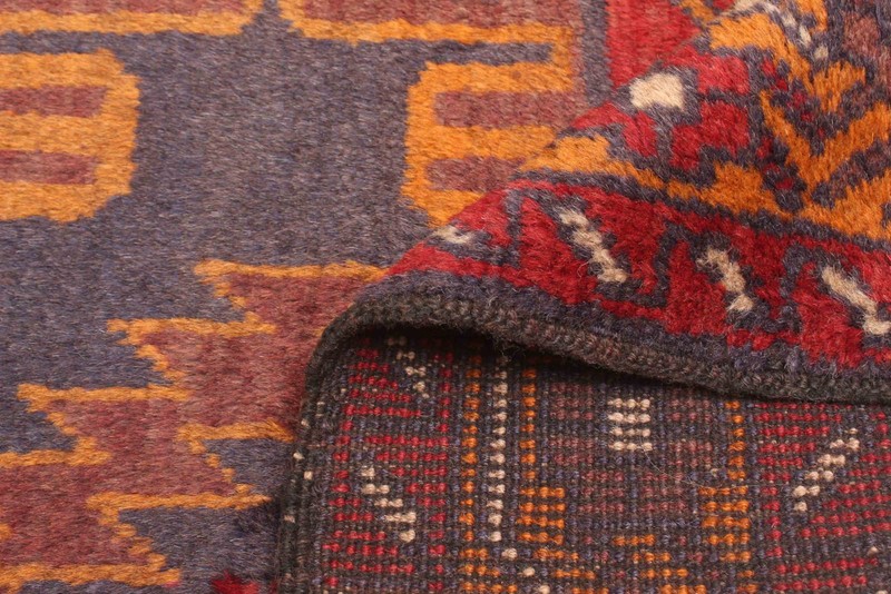 Vintage 3'5" x 6'5" Traditional Hand Knotted Vegetable Dye Wool Area Rug gallery