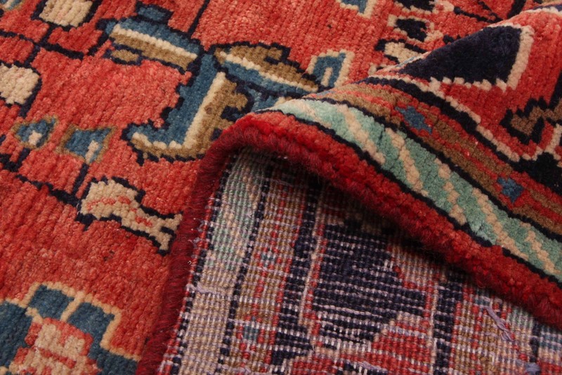 3'7" x 13'1" Vintage Hand-knotted Runner Rug Traditional Oriental Wool Carpet gallery