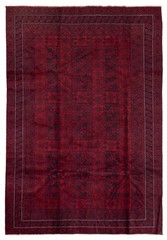 Vintage Oriental Hand-Knotted Carpet 6’5″ x 9’4″ Traditional Wool Area Rug