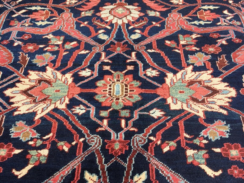 Antique HE-RI-Z High-Collectible Size : 11' 7" x 14' 2" Circa : 1905 gallery