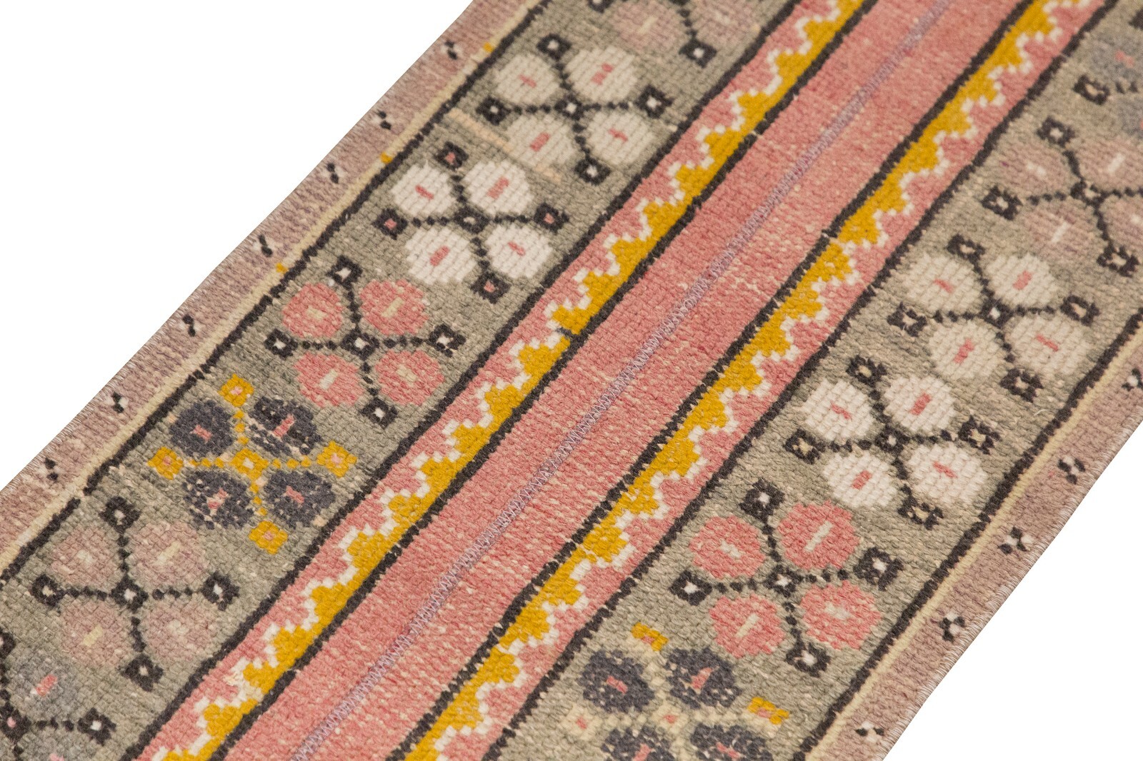 Oushak Rug,Runner Rug,Turkish Runner,Vintage Runner,Floor Rug, 1'6 x 6'6 feet gallery