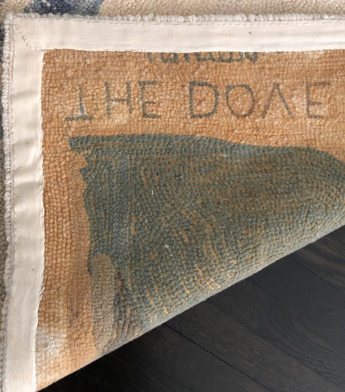 The Dove Signed 1977 Wool Hand Made Rug Picasso Style Mid Century Mod Floor Art gallery