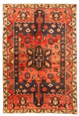 Traditional Vintage Hand-Knotted Area Rug 4’8″ x 6’9″ Oriental Wool Carpet