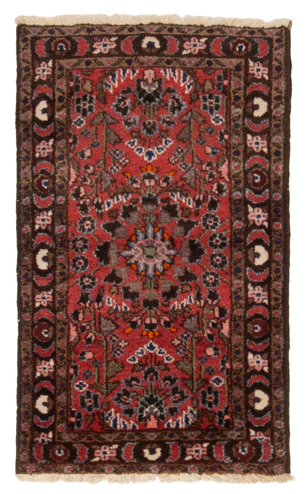 Vintage 1'10" x 2'11" Traditional Hand Knotted Vegetable Dye Wool Area Rug gallery