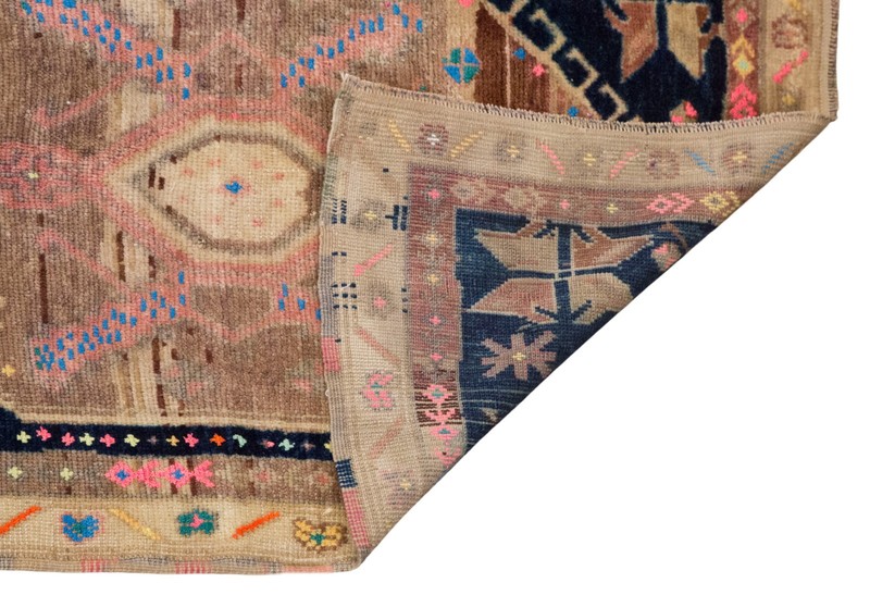 60+ Year Old One-of-a-Kind Kurdish Herki Runner Runner 93x285 cm / 3x9.4 ft gallery