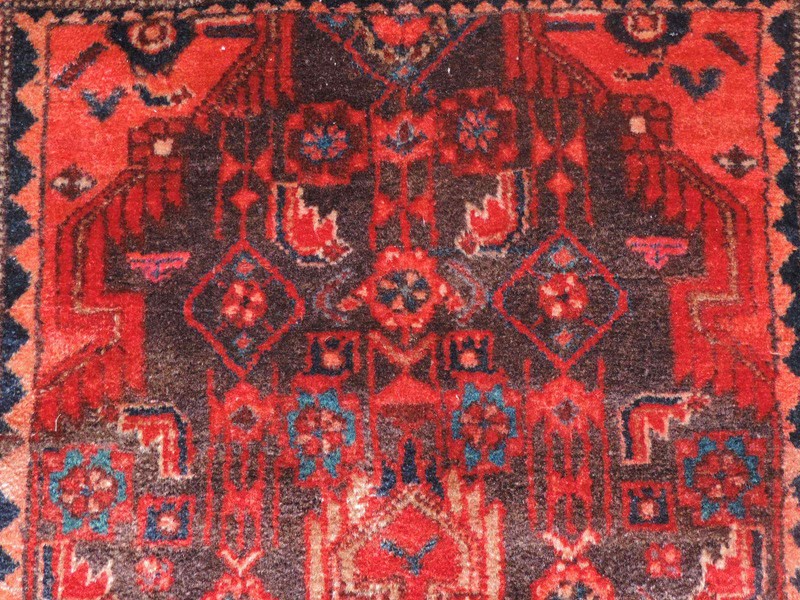 4x7ft. Handmade Malayer Wool Rug gallery