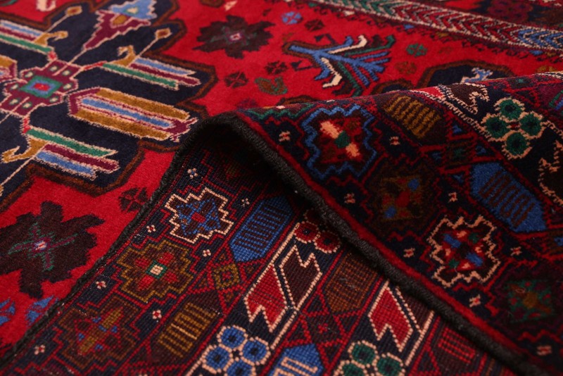Traditional Vintage Hand-Knotted Area Rug 4'2" x 6'4" Oriental Wool Carpet gallery